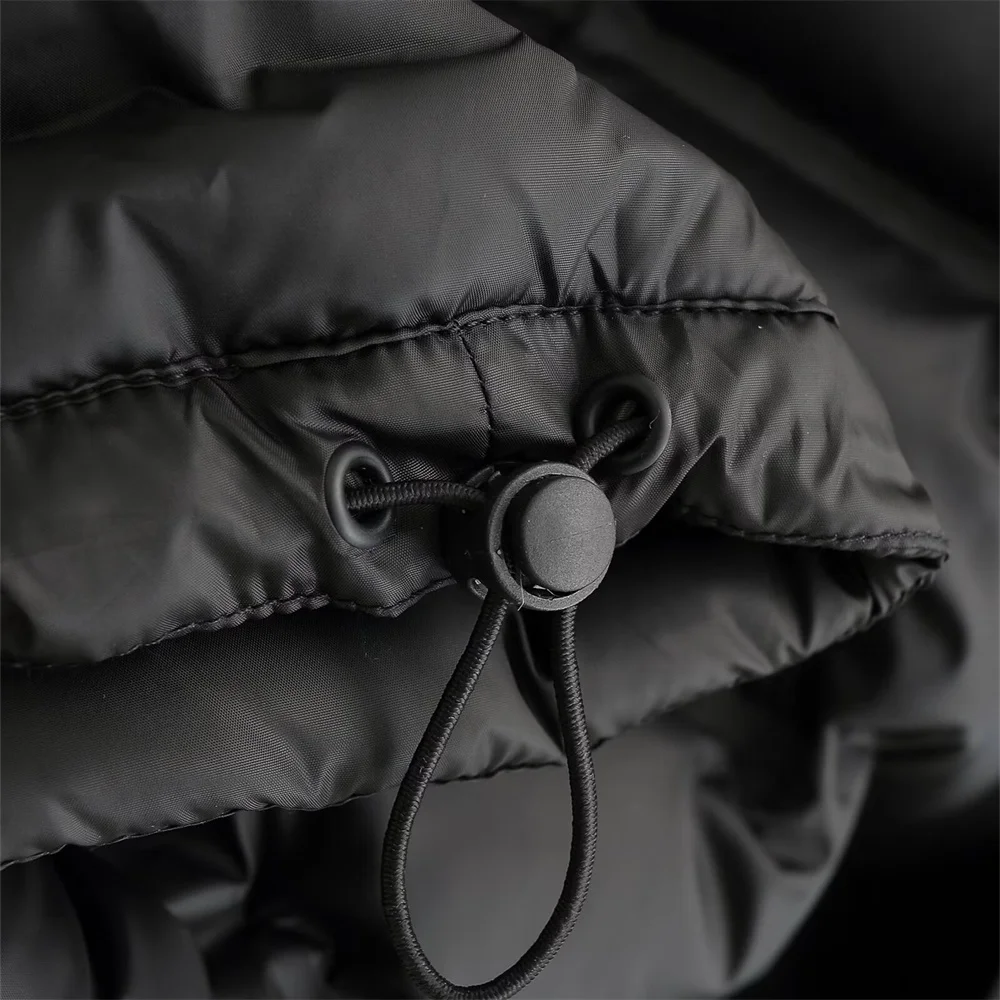 2024 autumn and winter new women's clothing European and American style fashionable versatile splicing short cotton jacket - Image 6