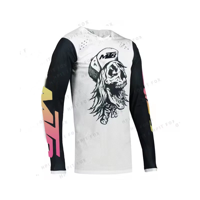 2025 Motocross Mountain Enduro Bike Clothing Bicycle Moto Downhill T-shirt Women Men Cycling Jersey MTB Shirts BMX - Image 2
